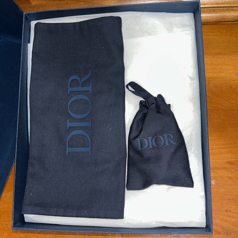 Dior Men's Sneakers - Light Blue - Picture 5 of 7
